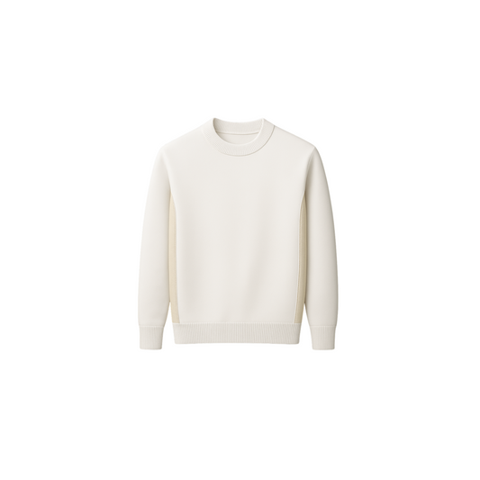 Basic Sweater | White