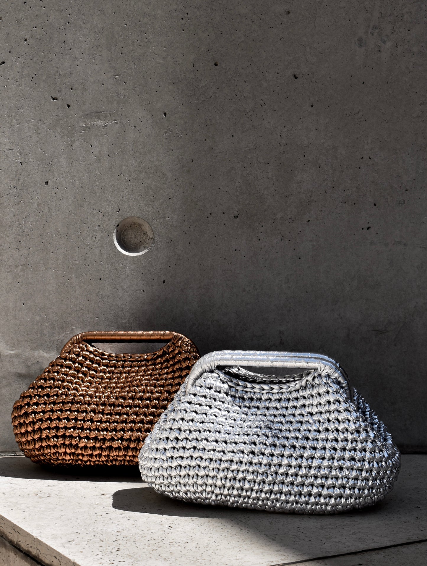 Lumen Woven Bag | Camel
