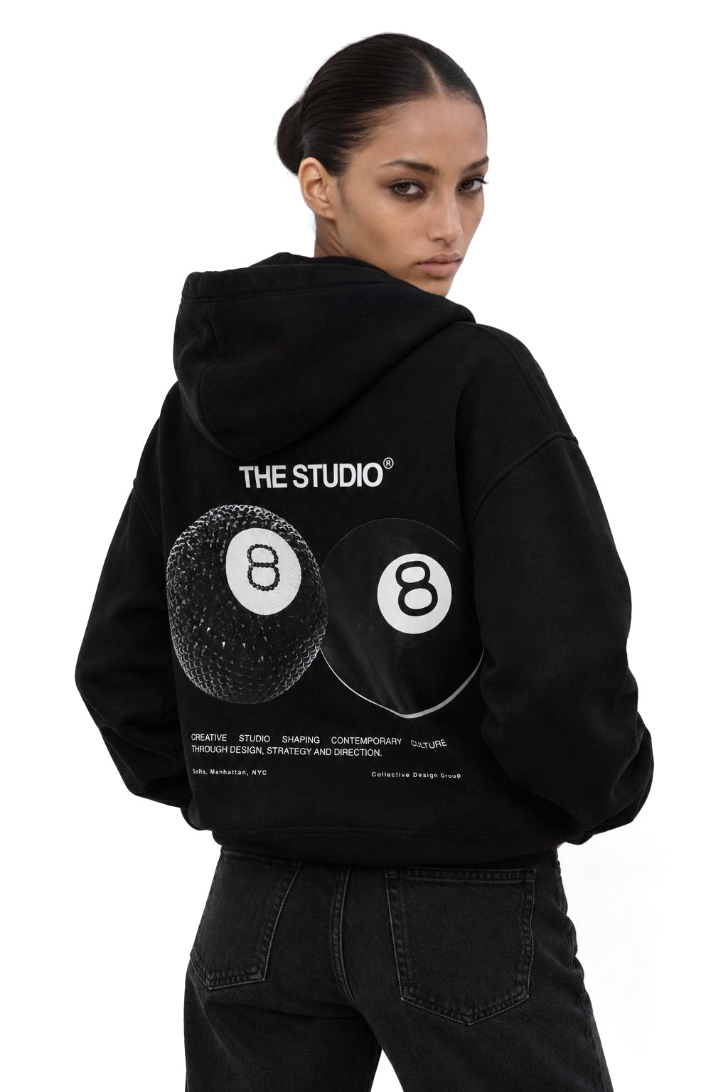 Double 8 Hoodie | Boxy Fit