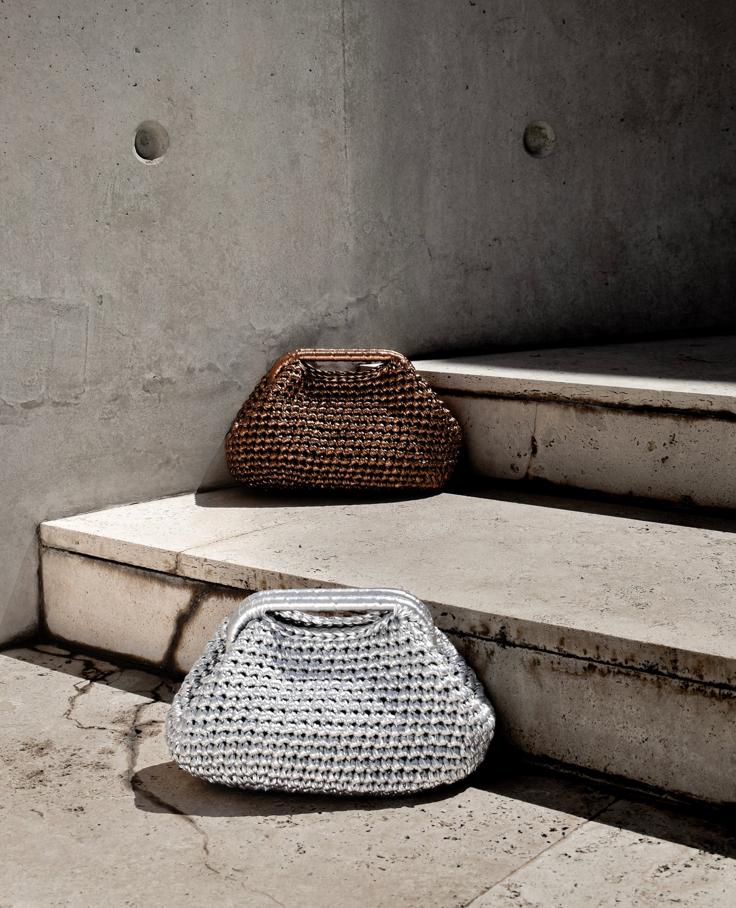 Lumen Woven Bag | Camel