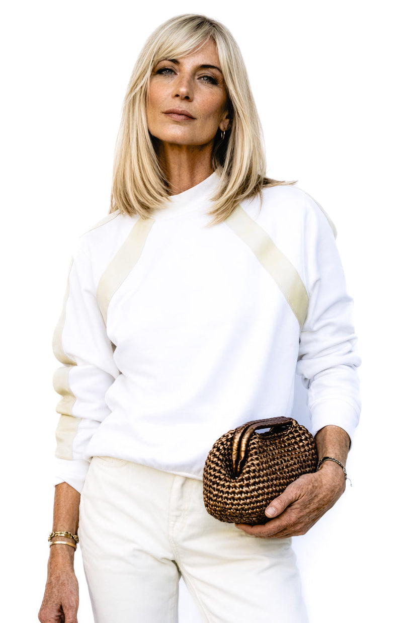 Lumen Woven Bag | Camel