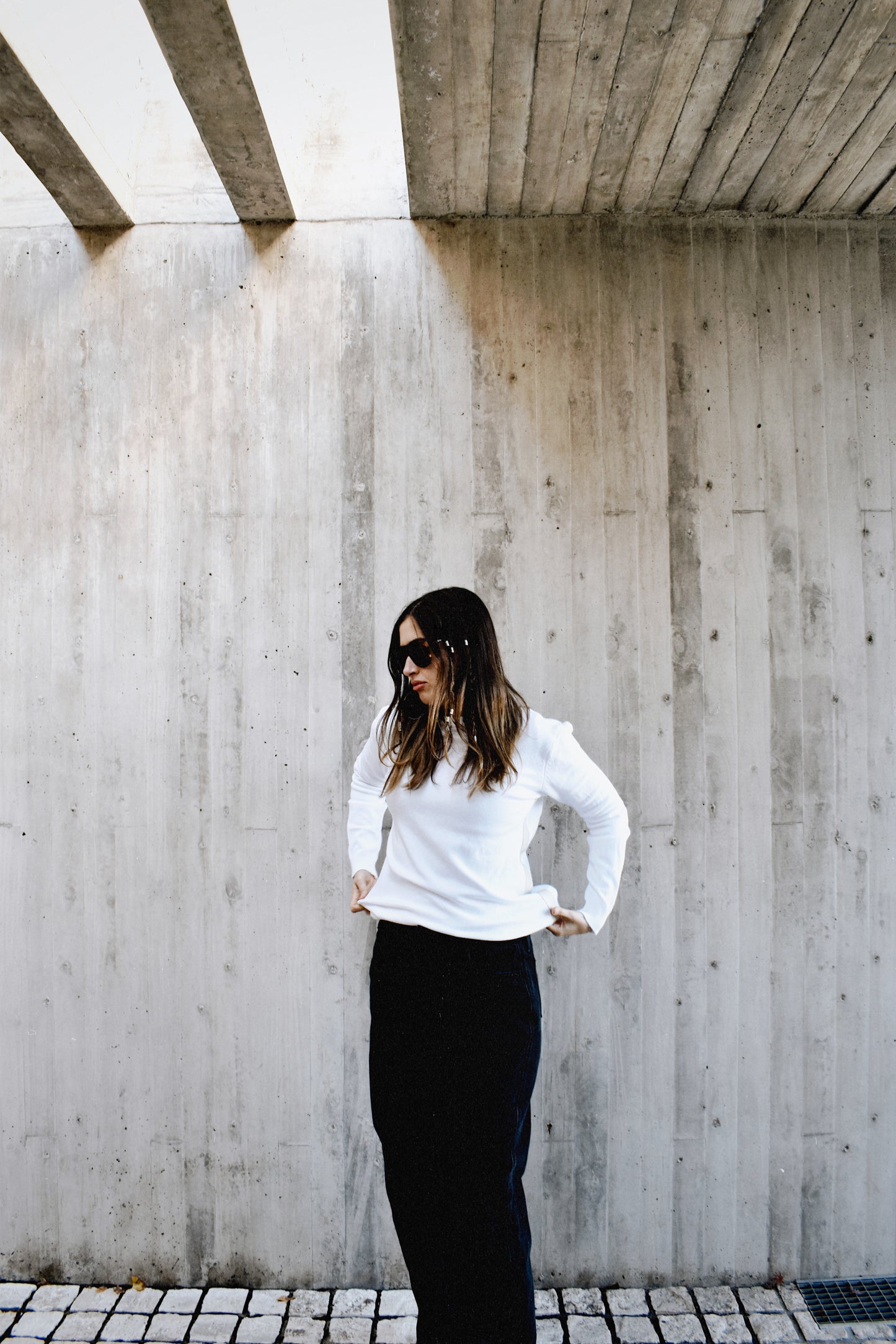 Basic Sweater | White