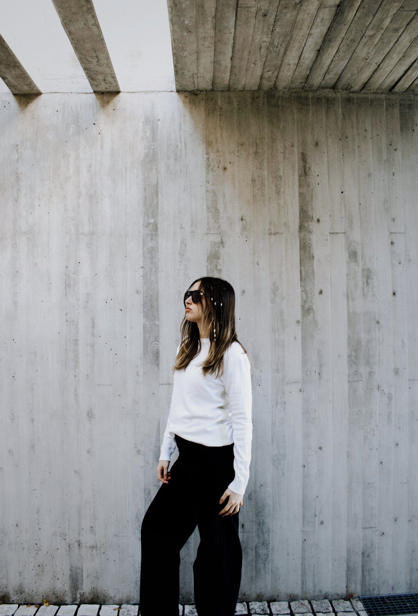 Basic Sweater | White