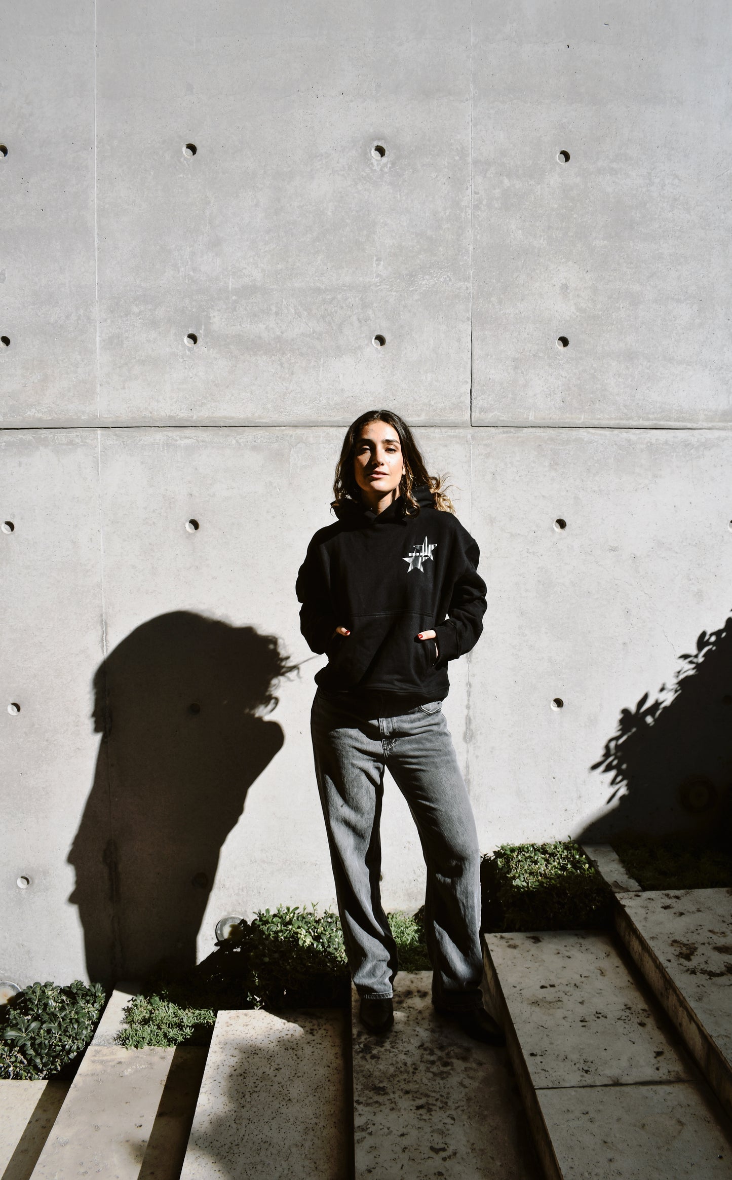 Zebra Hoodie | Black